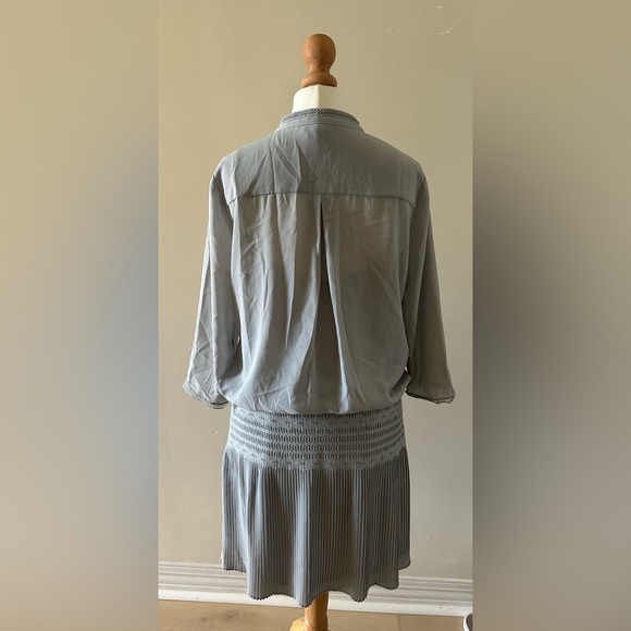 Reiss Bergamo pleated dress sz 6 - Picture 9 of 15